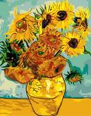 Картина по номерам Соняшники Вінсент Ван Гог, 40х50см