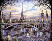 Картина по номерам Враження про Париж, 40х50см Babylon Turbo ( Бебілон ) VP397