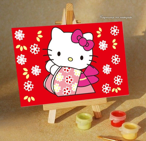 ������� �� ������� ������� ��������� Hello Kitti �� ������� ���� (MA033) 10 � 15 ��