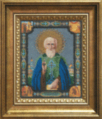 Набір для вишивання бісером Ікона святого преподобного Сергія Радонезького 16.5x21 см