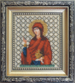 Набір для вишивання бісером Ікона свята рівноапостольна Марія-Магдалина 9x11 см