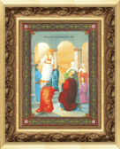 Набір для вишивання бісером Ікона Введення в храм Пресвятої Богородиці 27.5x36.9 см