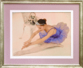 Набір для вишивання бісером Балерина 38.5x29 см