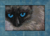 Набір для вишивання бісером Сіамський кіт 22.5x15 см Чарівна Мить 1035813