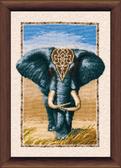 Набір для вишивання хрестиком Індійський слон, 26x39 см