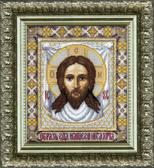 Набір для вишивання хрестиком Ікона Господа Ісуса Христа, 22x24 см Чарівна Мить 4103