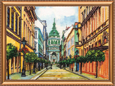 Набір для вишивання бісером Будапешт, 40х30см Abris Art ( Україна ) AB142