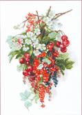 Набір для вишивання нитками та бісером Солодка ягода, 26x37 см Чарівна Мить 1059693