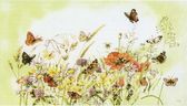 Набір для вишивання хрестиком Метелики на лузі, 56x32 см