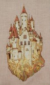 Набір для вишивання хрестиком Повітряний замок, 12.5x25 см