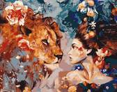 Картина по номерам Її лев, Димитра Мілан 40 х 50 см Babylon Turbo ( Бебілон ) VP965