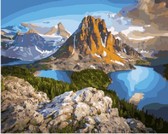 Картина по номерам Національний парк Банф.Канада, 40х50см