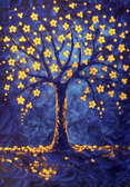 Алмазна вишивка Дерево щастя, 20х30 см, квадратне каміння, повна тм Алмазна Мозаїка ( Україна ) DM-243