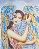 Набір для вишивання бісером Радість материнства, 23,5 х30 см Abris Art ( Україна ) AB446