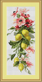 Набір для вишивання хрестиком Композиція з лимонами 17 х 39 см Luca-S ( Молдова ) B210
