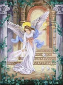 Набір для вишивання хрестиком Ангел Тисячоліття (35 х 46см) Classic Design ( Німеччина ) 4433
