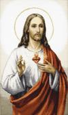 Набір для вишивання хрестиком Ісус 25 х 41,5 см Чарівна Мить 1068200