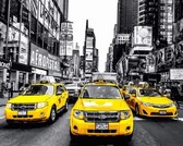 Картина по номерам Жовте таксі, 40х50см Mariposa MR-Q2241