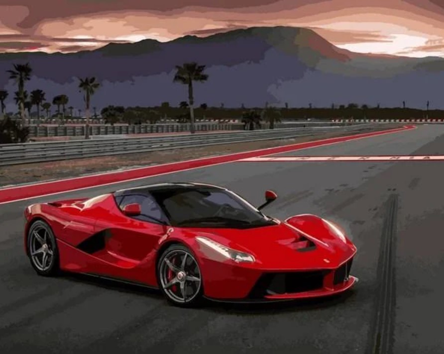 ������� �� ������� Ferrari ��������, 40�50��