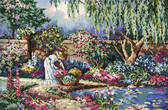 Набір для вишивання хрестиком Улюблений сад 46 х 30 см (повна зашивка)