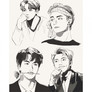 ������� �� ������� BTS. Fan Art 40�50 �� Art Craft 10278-AC