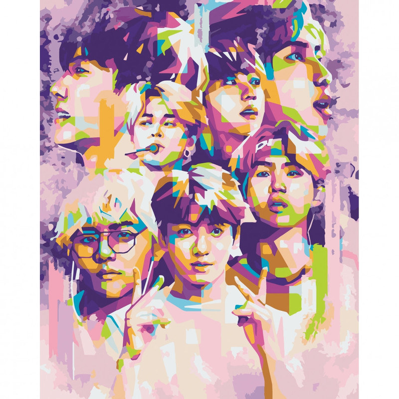 ������� �� ������� BTS. Bangtan Boys  40�50 ��