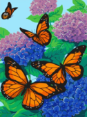 Картина по номерам Метелики 30x40 см