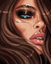 ������� �� ������� ������� �� Smoky eyes 40�50 �� Brushme ( ����� ) ������� �� ������� GX40303