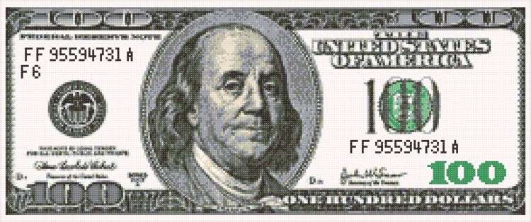 ������� ������� 100 DOLLARS 70 � 30 �� ( ��������� �������� , ��� ��������� )