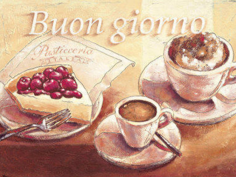 ������� ������� �� ��������� Buon giorno - ���� � �������  40 � 30 �� ( ��������� �������� )