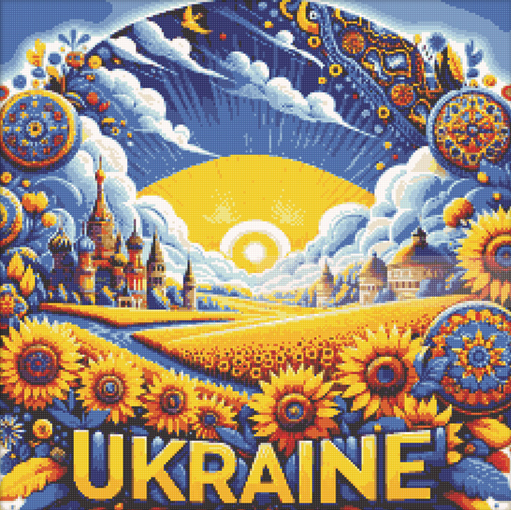 ������� ������� �� ��������� Ukraine 60 x 60 �� ( ��������� �������� )