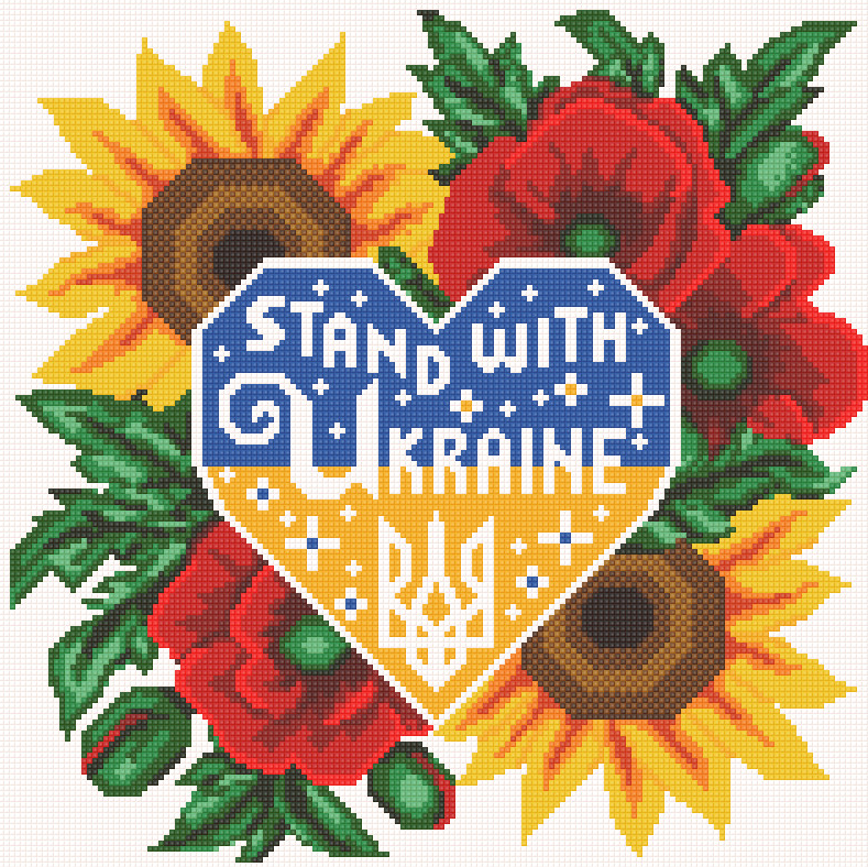 ������� ������� �� ��������� Stand with Ukraine 40�40 �� ( ��������� ������ )