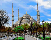 Картина по номерам Стамбул. Блакитна мечеть, 40х50см