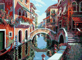 Картина по номерам Опівдні у Венеції, 40х50см Babylon Turbo ( Бебілон ) VP264
