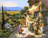 Картина по номерам Тосканський краєвид, 40х50см