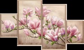Магнолия Суланжа 2 части по 14x20, 2 части по 20х40