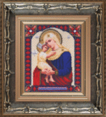Набір для вишивання бісером Ікона Божої Матері Стягнення загиблих 18x21.5 см