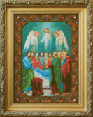 Набір для вишивання бісером Ікона Успіння Пресвятої Богородиці 27.2x37 см