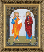 Набір для вишивання бісером Ікона Святих апостолів Петра та Павла 27.5x34.5 см Чарівна Мить 105600