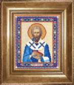 Набір для вишивання бісером Ікона священномученика Валентина 17.6x20.9 см