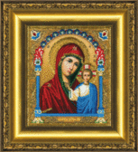 Набір для вишивання бісером Ікона Божої Матері Казанська 20.3x23.5 см