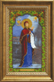 Набір для вишивання бісером Ікона Божої Матері Боголюбна 17.1x28.8 см