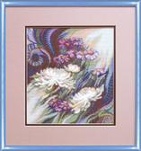 Набір для вишивання хрестиком Квіткова ніжність, 22x24 см