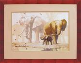 Набір для вишивання хрестиком Слони, 38.5x26 см
