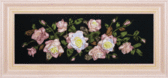 Набор для вышивки лентами Троянди 70x25 см