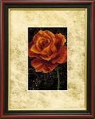 Набір для вишивання бісером Троянда, 11x17.5 см