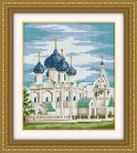 Cобор Рождества Богородицы. 29х35 см (квадратные, полная)