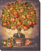 Набір для вишивання бісером Гранатове дерево, 31х39 см Abris Art ( Україна ) AB475