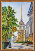 Набір для вишивання бісером Міські замальовки-1, 30х45 см Abris Art ( Україна ) AB313