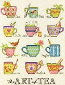 Набір для вишивання хрестиком Мистецтво чаю, 22.8x30.4 см ( канва Aida 14 )